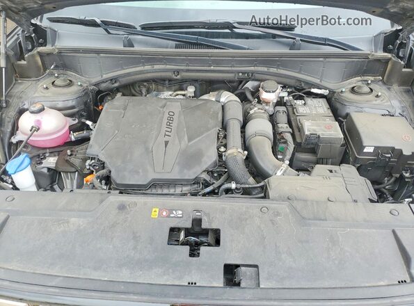 5NMP24GL7SH093487 2025 HYUNDAI SANTA Black ძრავის განყოფილების ხედი