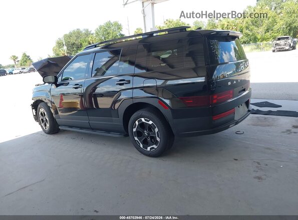 5NMP24GL7SH101197 2025 HYUNDAI SANTA FE Black Задня ліва чверть