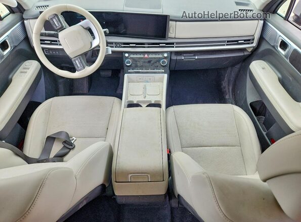 5NMP24GL8RH017450 2024 HYUNDAI SANTA Gray წინა პანელის ხედი