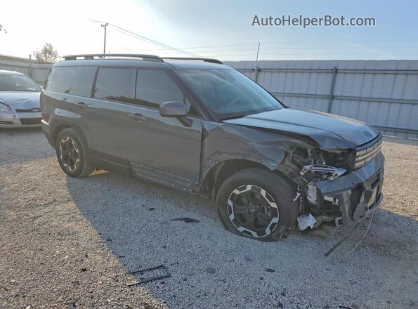 5NMP24GLXRH004182 2024 HYUNDAI SANTA Gray Передня права чверть