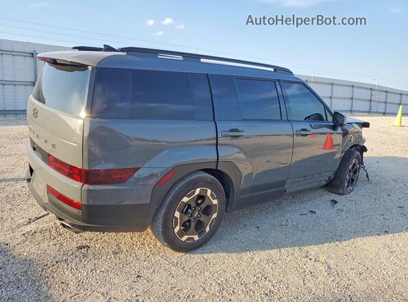 5NMP24GLXRH004182 2024 HYUNDAI SANTA Gray Задня права чверть