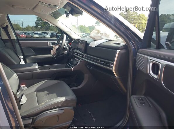 5NMP24GLXSH075159 2025 HYUNDAI SANTA FE Синий Вид салона спереди