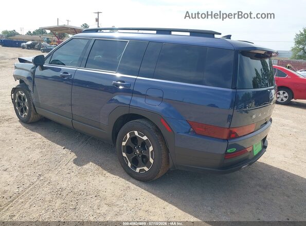 5NMP24GLXSH075159 2025 HYUNDAI SANTA FE Синий Задняя левая четверть