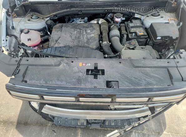 5NMP24GLXSH115773 2025 HYUNDAI SANTA Silver Vista del compartimento del motor