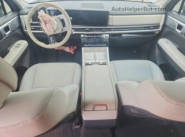 5NMP24GLXSH115773 2025 HYUNDAI SANTA Silver Vista del salpicadero