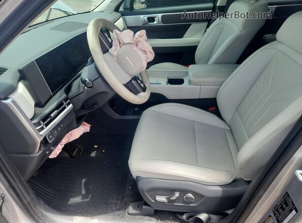 5NMP24GLXSH115773 2025 HYUNDAI SANTA Silver Vista interior delantera