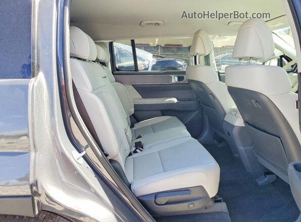 5NMP24GLXSH145856 2025 HYUNDAI SANTA Gray Rear seats view