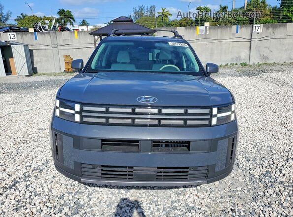 5NMP24GLXSH145856 2025 HYUNDAI SANTA Gray Front view