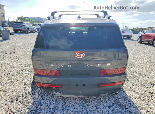5NMP24GLXSH145856 2025 HYUNDAI SANTA Gray Rear view