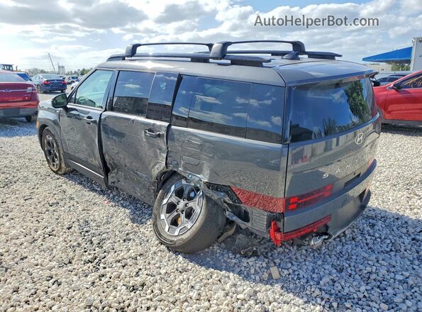 5NMP24GLXSH145856 2025 HYUNDAI SANTA Gray Rear left