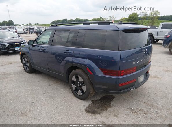 5NMP2DG10SH068123 2025 HYUNDAI SANTA FE HYBRID Blue Rear left