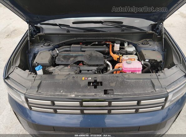 5NMP2DG10SH068123 2025 HYUNDAI SANTA FE HYBRID Blue Rear view