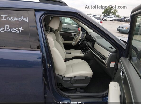 5NMP2DG10SH068123 2025 HYUNDAI SANTA FE HYBRID Blue Front interior view