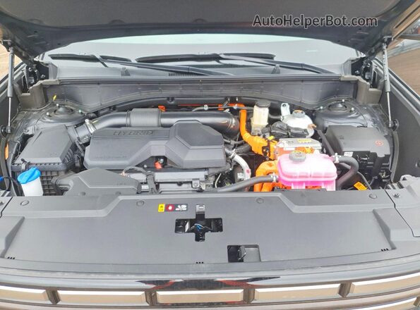 5NMP2DG10TH102000 2026 HYUNDAI SANTA Black Widok komory silnika