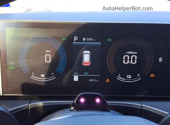 5NMP2DG10TH114020 2026 HYUNDAI SANTA Silver Instrument cluster view