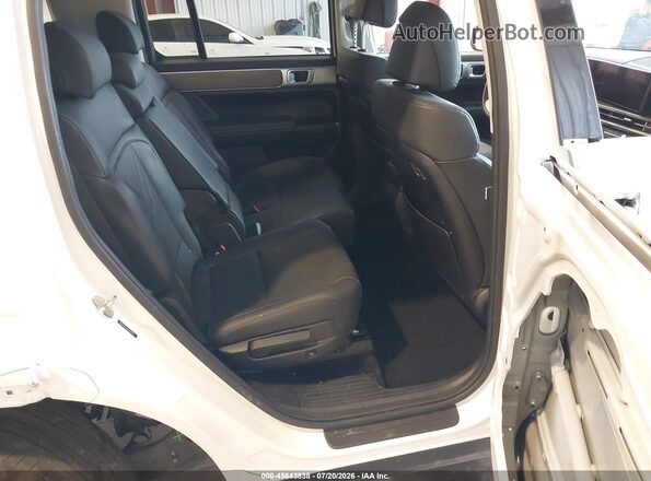 5NMP2DG11RH001489 2024 HYUNDAI SANTA FE HYBRID White VIN კოდის სტიკერის ხედი