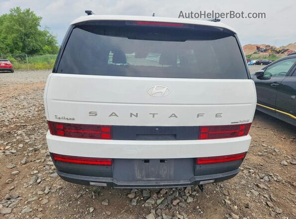 5NMP2DG13RH001235 2024 HYUNDAI SANTA White Vista trasera