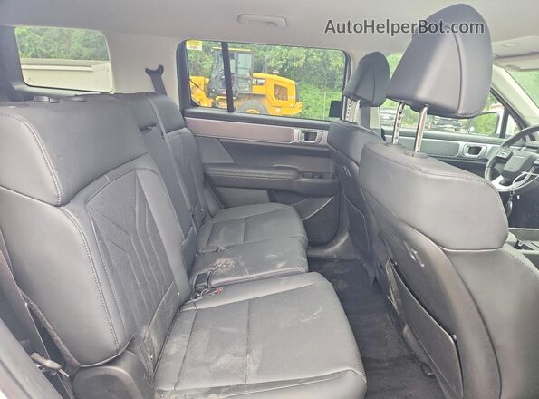 5NMP2DG13RH001235 2024 HYUNDAI SANTA White Vista interior trasera