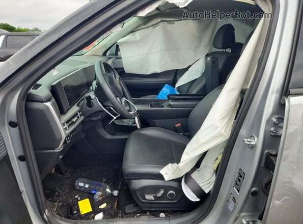 5NMP2DG13RH007858 2024 HYUNDAI SANTA Silver წინა სალონის ხედი