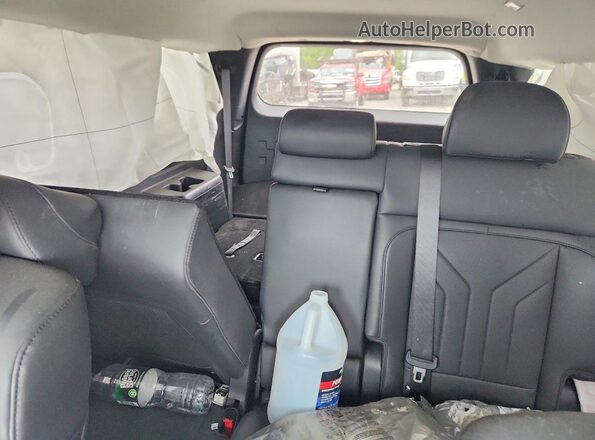 5NMP2DG13RH007858 2024 HYUNDAI SANTA Silver უკანა სავარძლების ხედი