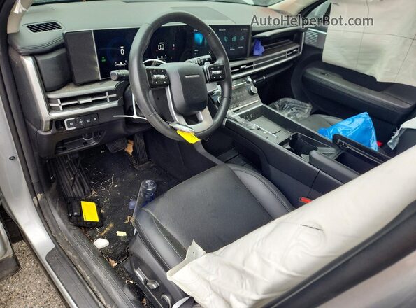 5NMP2DG13RH007858 2024 HYUNDAI SANTA Silver წინა პანელის ხედი