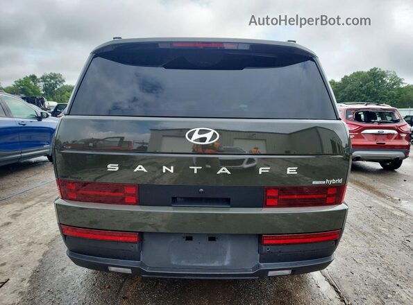 5NMP2DG13RH008783 2024 HYUNDAI SANTA Green უკანა ხედი