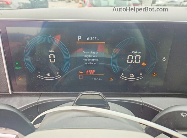 5NMP2DG13RH008783 2024 HYUNDAI SANTA Green ხელსაწყოთა პანელის ხედი