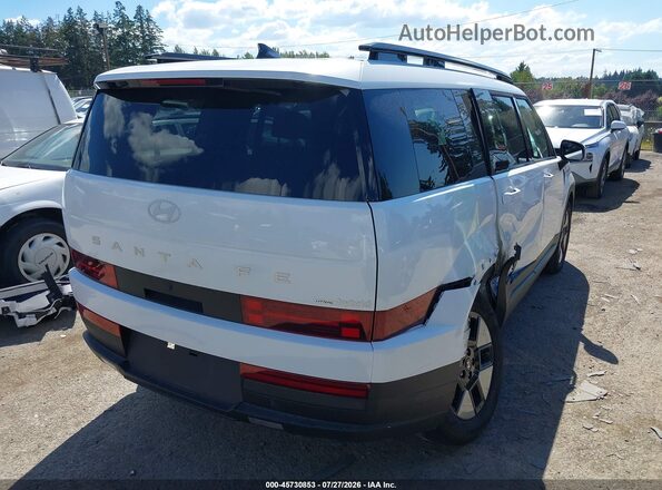 5NMP2DG13SH029087 2025 HYUNDAI SANTA FE HYBRID Белый Задняя правая четверть