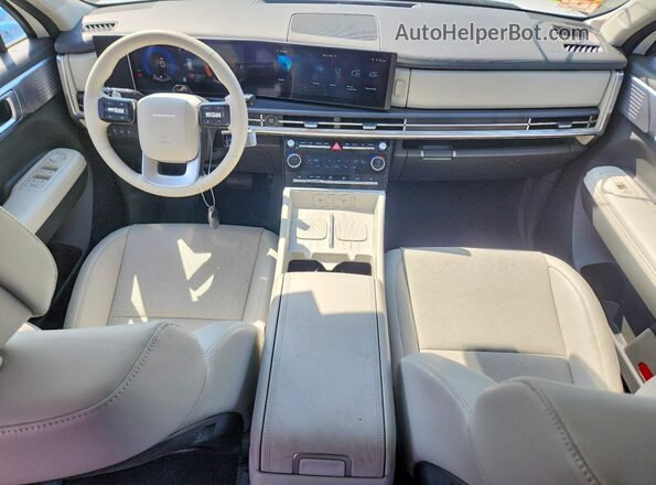 5NMP2DG14SH060655 2025 HYUNDAI SANTA White Vista del salpicadero