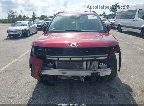 5NMP2DG18RH003854 2024 HYUNDAI SANTA FE HYBRID Red Vista frontal