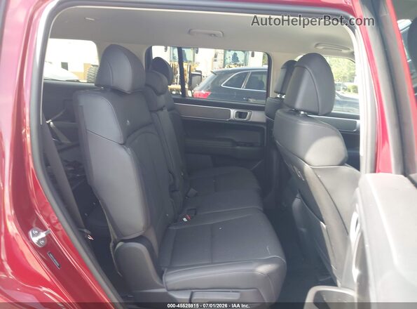 5NMP2DG18RH003854 2024 HYUNDAI SANTA FE HYBRID Red Vista de la etiqueta del VIN
