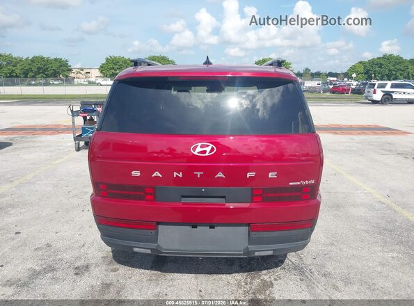 5NMP2DG18RH003854 2024 HYUNDAI SANTA FE HYBRID Red 