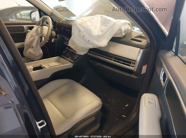 5NMP2DG19SH031118 2025 HYUNDAI SANTA FE HYBRID Blue Front interior view