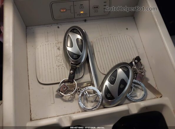 5NMP2DG19SH031118 2025 HYUNDAI SANTA FE HYBRID Blue Dashboard view
