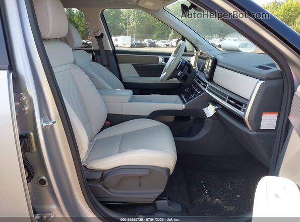 5NMP2DG1XSH029670 2025 HYUNDAI SANTA FE HYBRID Silver Սալոնի դիմացի տեսք