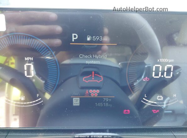 5NMP2DG1XSH029670 2025 HYUNDAI SANTA FE HYBRID Silver Հետևի նստատեղերի տեսք