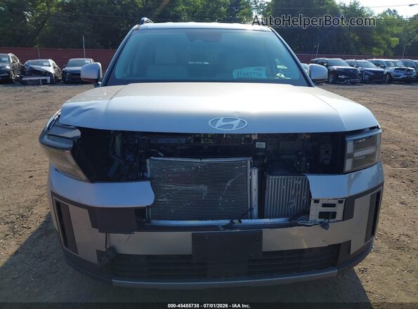 5NMP2DG1XSH029670 2025 HYUNDAI SANTA FE HYBRID Silver Սարքավորումների վահանակի տեսք