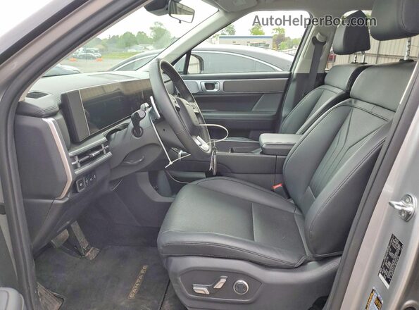 5NMP2DGL0RH024795 2024 HYUNDAI SANTA Silver Front interior view
