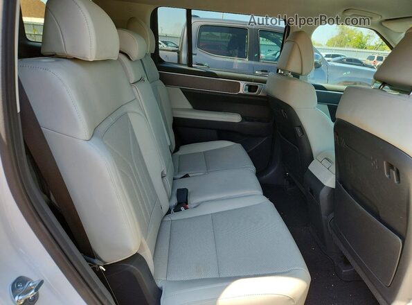 5NMP2DGL0SH114308 2025 HYUNDAI SANTA White Rear interior view