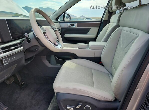 5NMP2DGL0SH130914 2025 HYUNDAI SANTA Silver Вид салону спереду