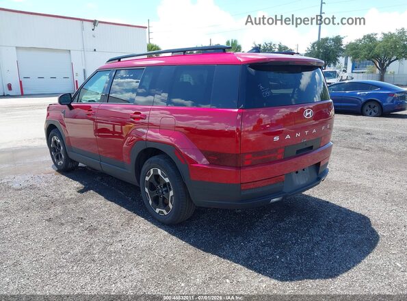 5NMP2DGL0SH143212 2025 HYUNDAI SANTA FE Red Задня ліва чверть