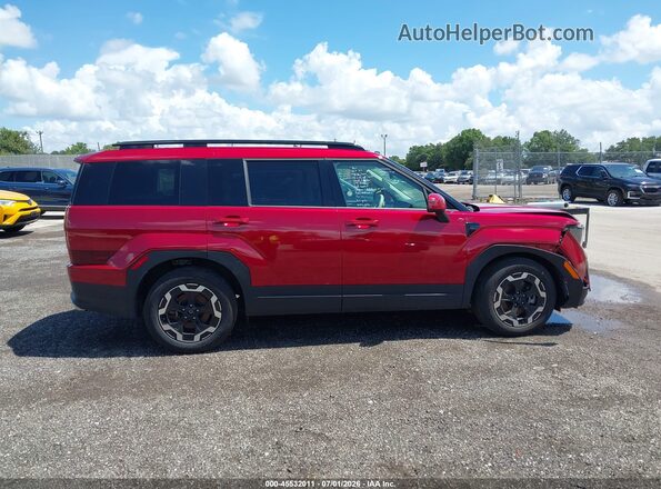 5NMP2DGL0SH143212 2025 HYUNDAI SANTA FE Red Вид задньої частини салону