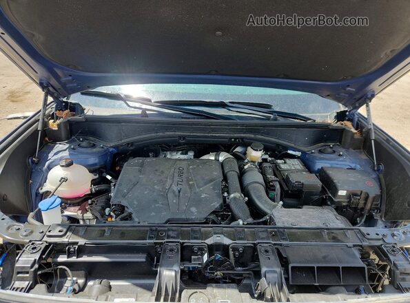5NMP2DGL1SH072201 2025 HYUNDAI SANTA Blue უკანა სალონის ხედი