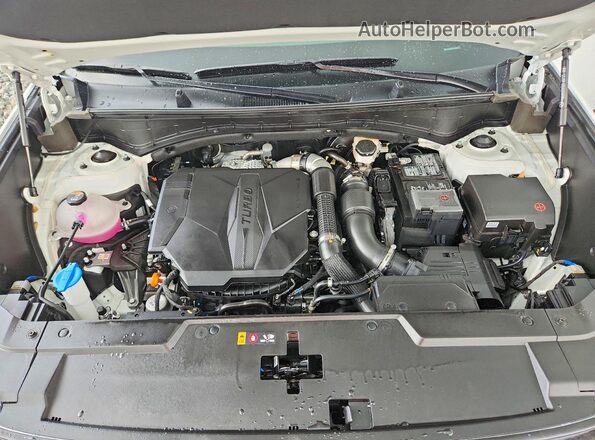 5NMP2DGL1TH178293 2026 HYUNDAI SANTA White Շարժիչի բաժամունքի տեսք