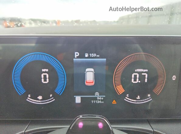 5NMP2DGL1TH178293 2026 HYUNDAI SANTA White Սարքավորումների վահանակի տեսք