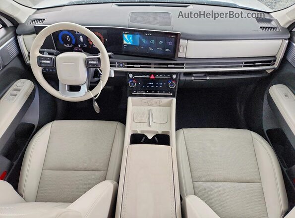 5NMP2DGL1TH178293 2026 HYUNDAI SANTA White Առջևի վահանակի տեսք