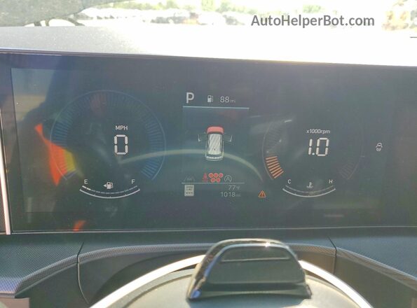 5NMP2DGL1TH190492 2026 HYUNDAI SANTA Green Instrument cluster view