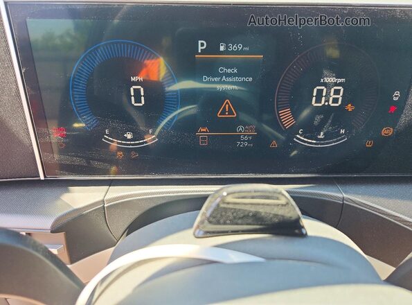 5NMP2DGL2TH171188 2026 HYUNDAI SANTA Gray ხელსაწყოთა პანელის ხედი