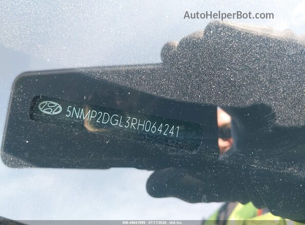 5NMP2DGL3RH064241 2024 HYUNDAI SANTA FE Black 