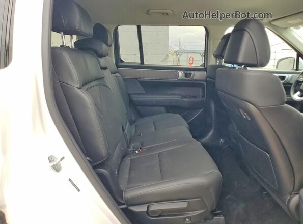 5NMP2DGL3SH099996 2025 HYUNDAI SANTA White Vista interior trasera